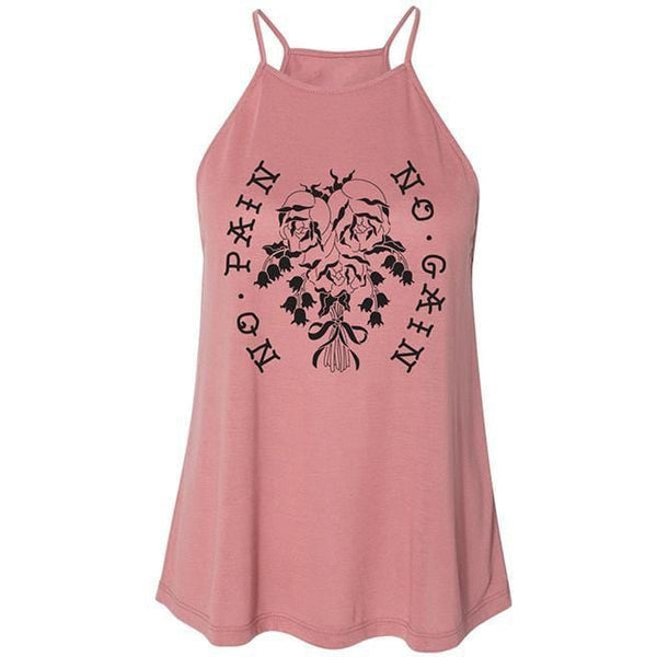 パクゴヌク着 Faded tank top with puffy Oval D miduo Women's Tank Tops Spring Sparkle Sequin Tops Racerback