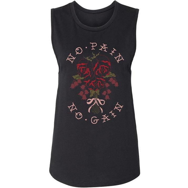 No Pain No Gain Women's Muscle Tank