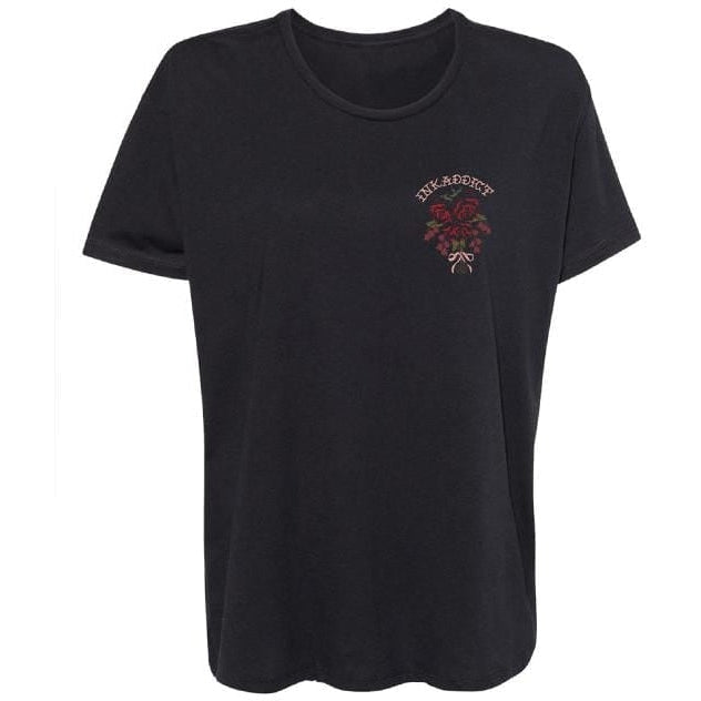 No Pain No Gain Black Women's Slim Fit Tee