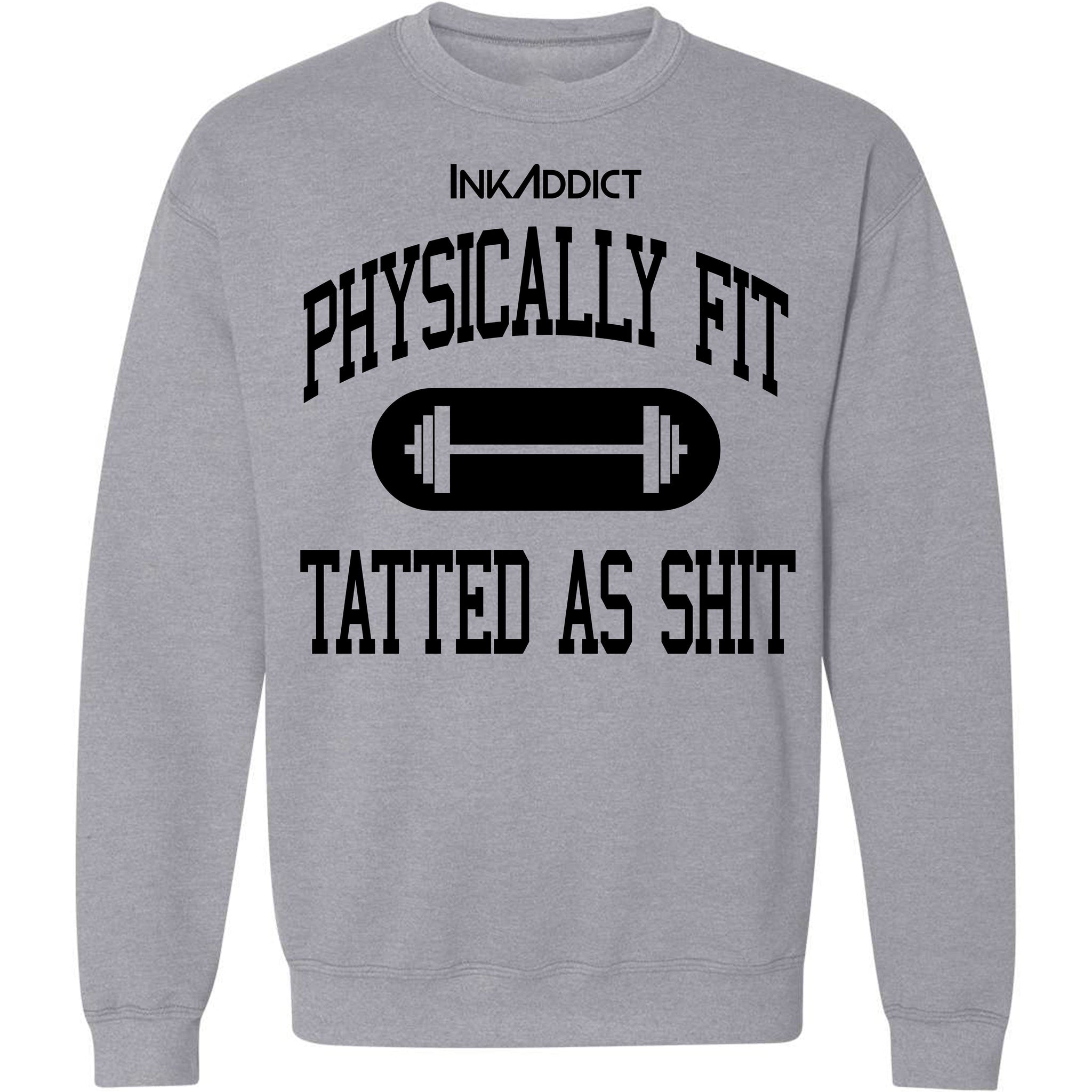 Physically Fit Barbell Crewneck