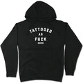 Tattooed as Fuck Men's Black Midweight Pullover Hoodie