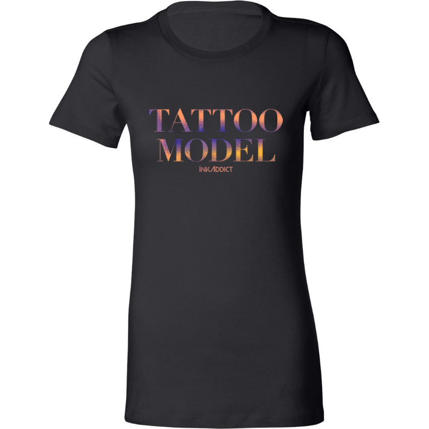 Tattoo Model Chroma Women's Slim Fit Tee