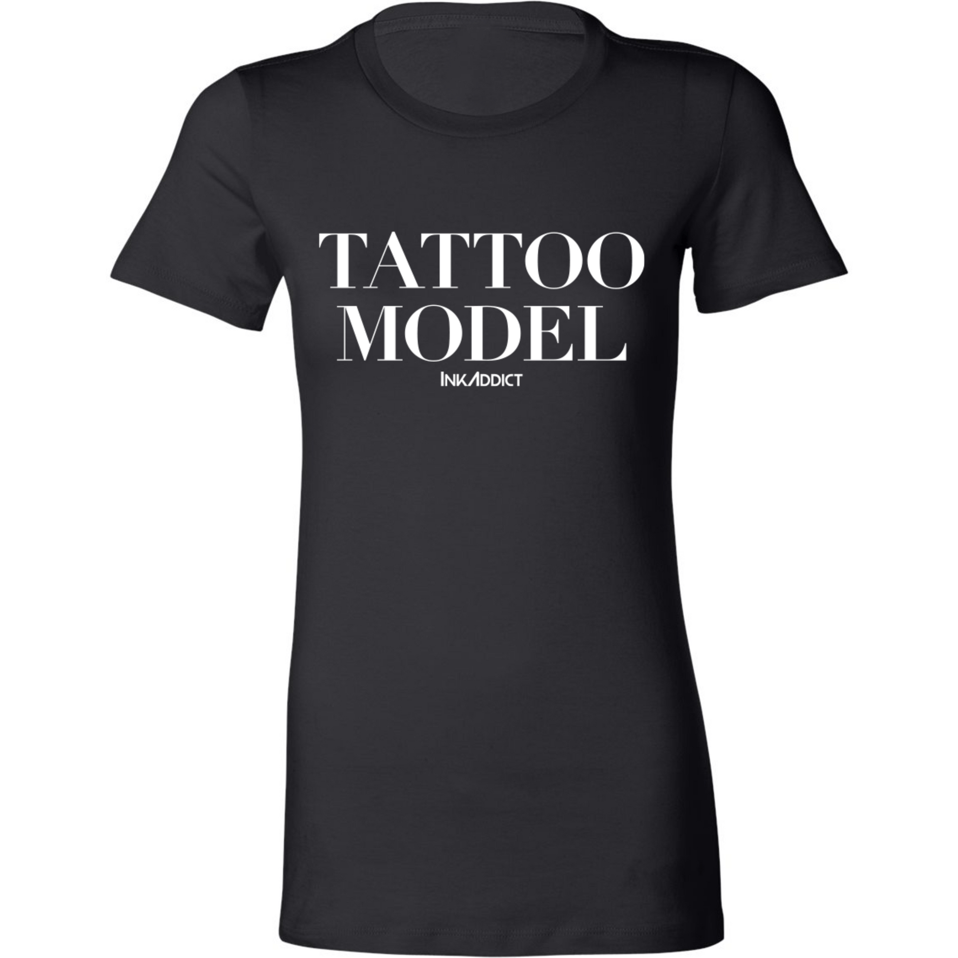 Tattoo Model Women's Slim Fit Tee