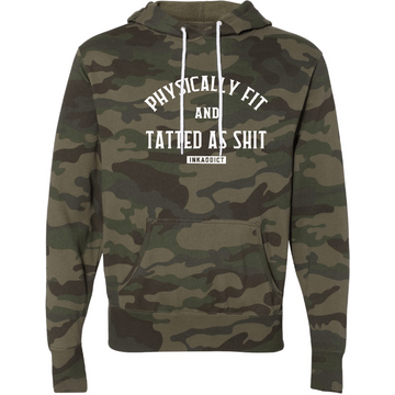 Physically Fit Unisex Camo Pullover