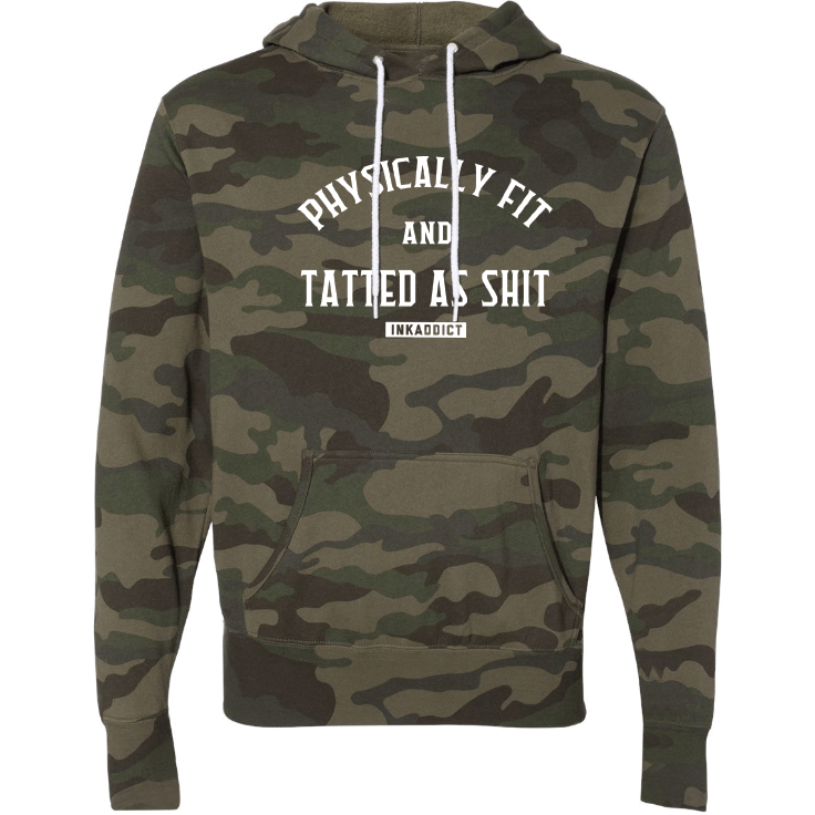 Physically Fit Unisex Camo Pullover