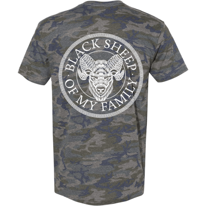 Black Sheep Unisex Camo Tee