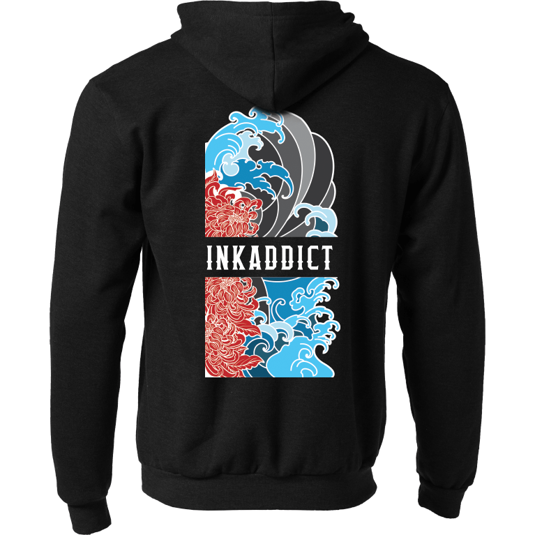 InkAddict Wave Women's Pullover