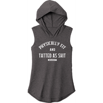 Shrunken Charcoal Workout Crop Top Hoodie – Peach Fit Clothing
