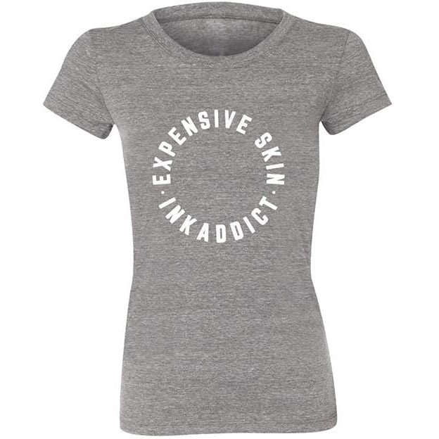 Expensive Skin Circle Women's Slim Fit Tee
