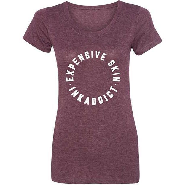 Expensive Skin Circle Women's Slim Fit Tee