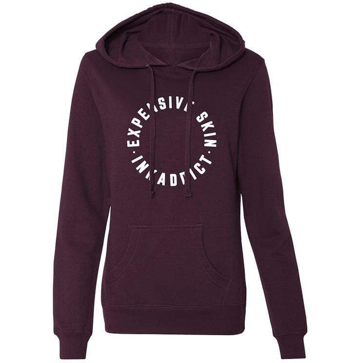 Expensive Skin Circle Women's Blackberry Pullover